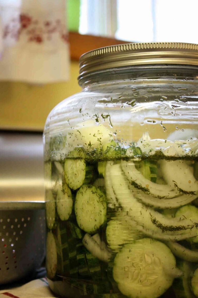 How to Pickle Cucumbers with Vinegar and Sugar?