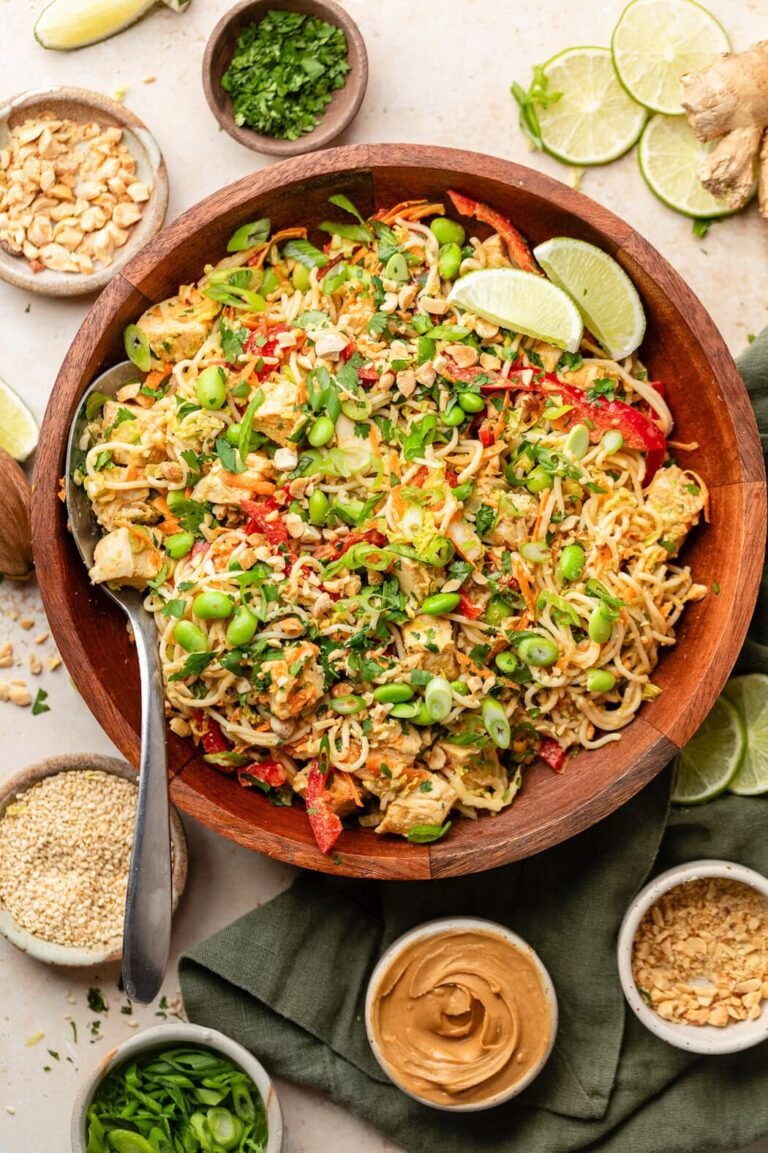 Cold Noodle Salad Recipe With Peanut Sauce