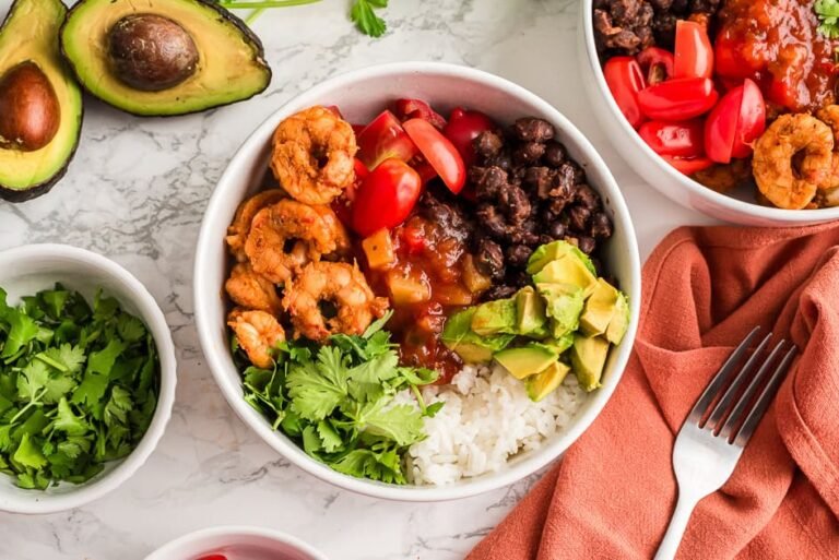 Blackened Shrimp Bowls – Bites of Wellness