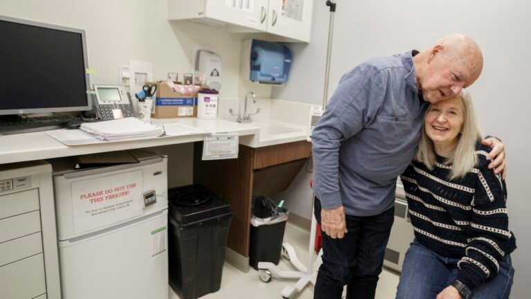 Can this nasal spray slow down Alzheimer’s? One couple is helping scientists find out : Shots