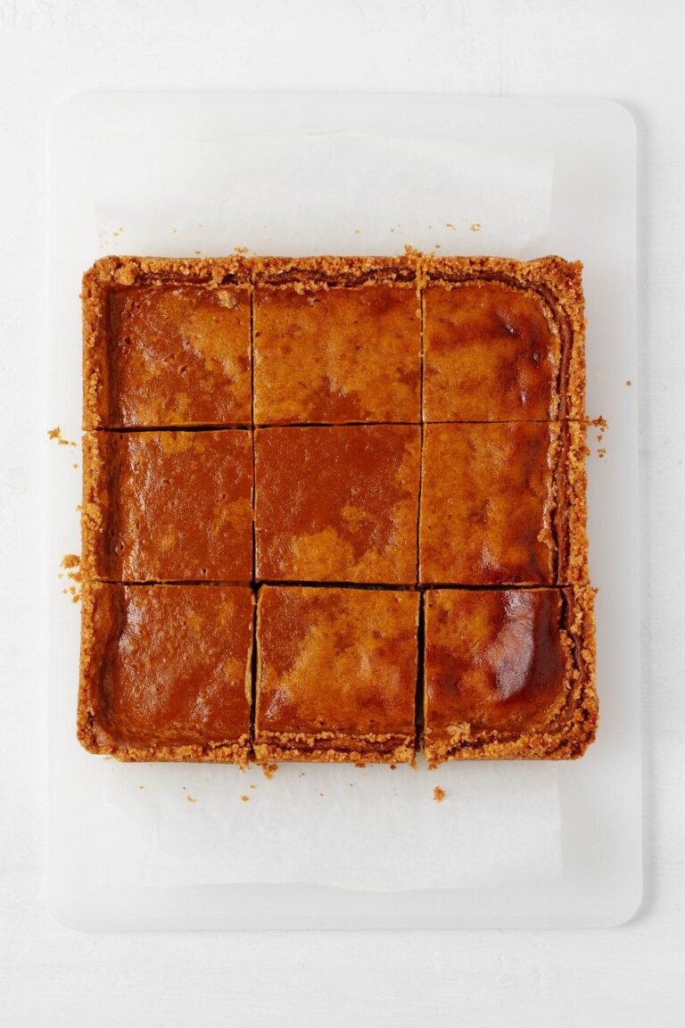 Easy Vegan Pumpkin Pie Bars