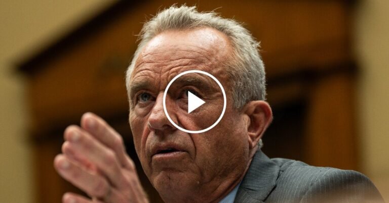 R.F.K. Jr. Says U.S. Will Stop Funding Global Vaccine Agency