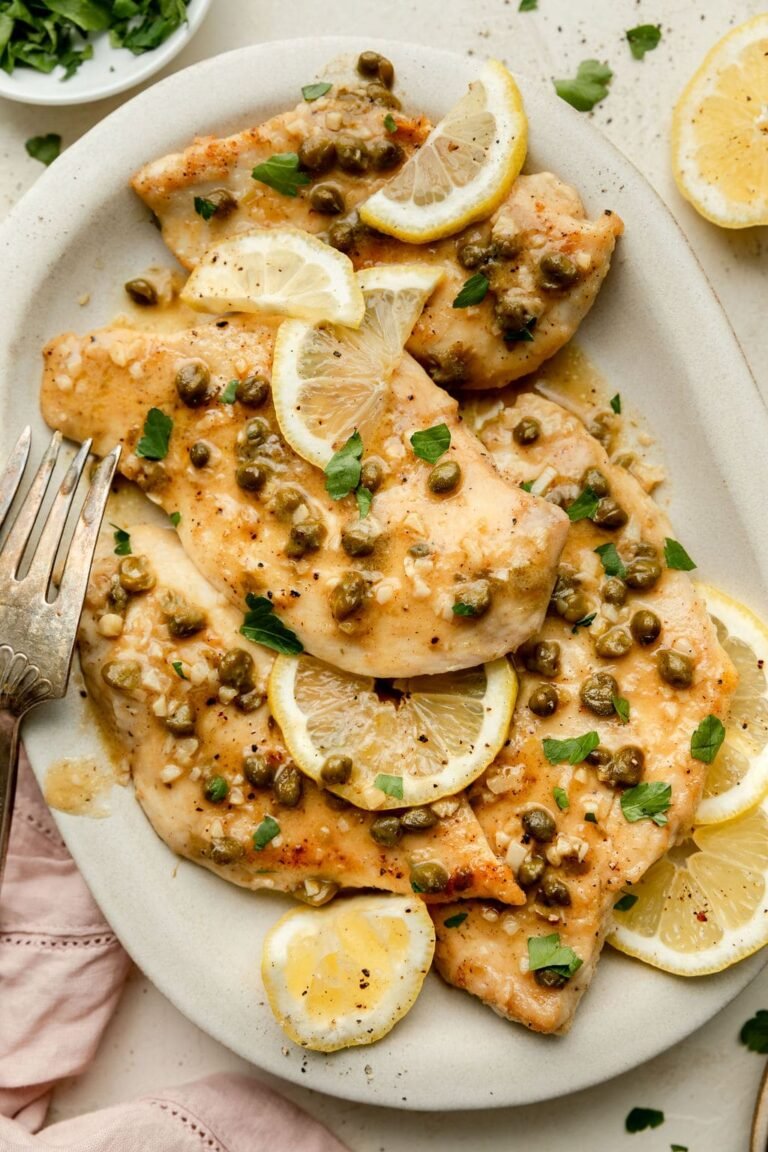 Chicken Piccata Skillet Dinner