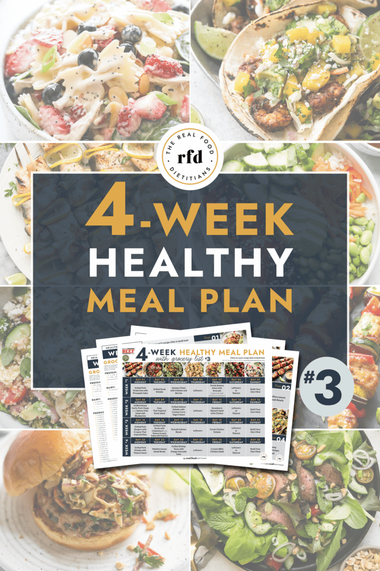 4-Week Healthy Summer Meal Plan With Grocery List