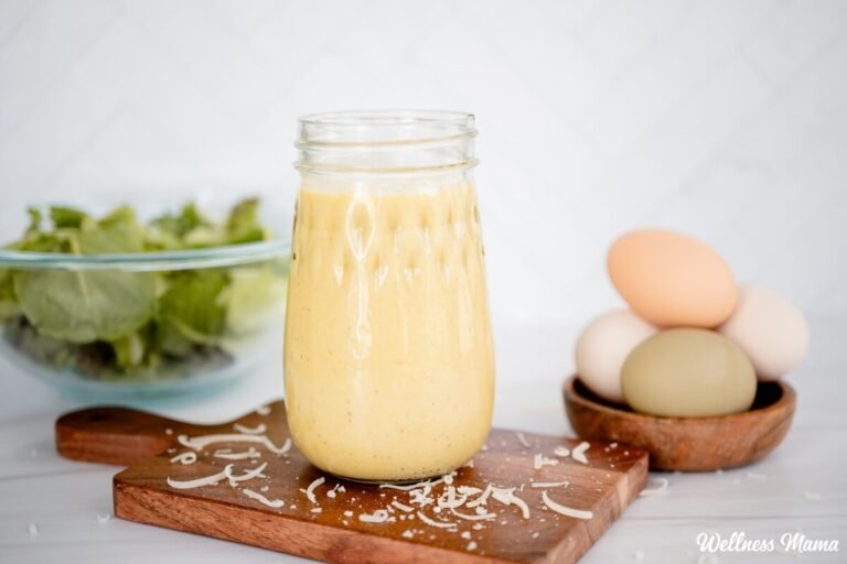 Easiest 5 Minute High Protein Caesar Dressing