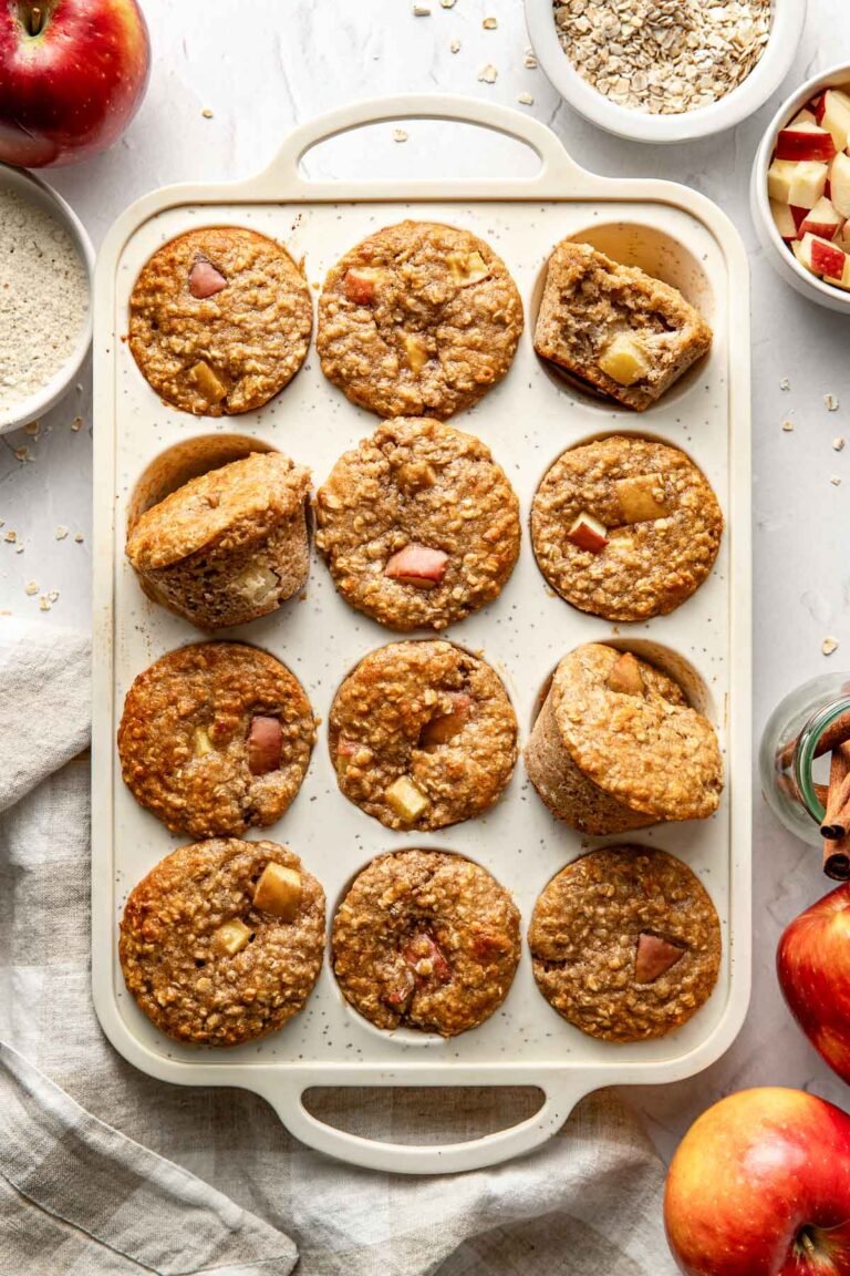 High-Protein Apple Muffins Recipe