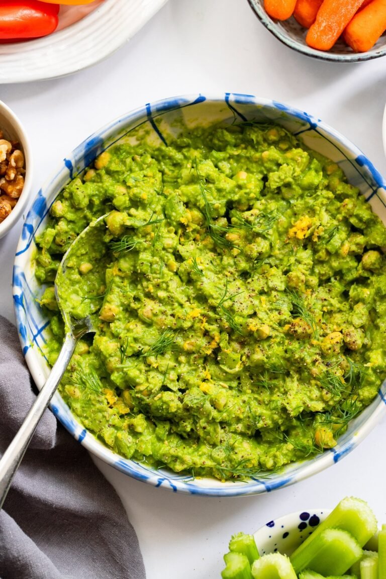 Green Goddess Chickpea Salad | Dietitian Debbie Dishes