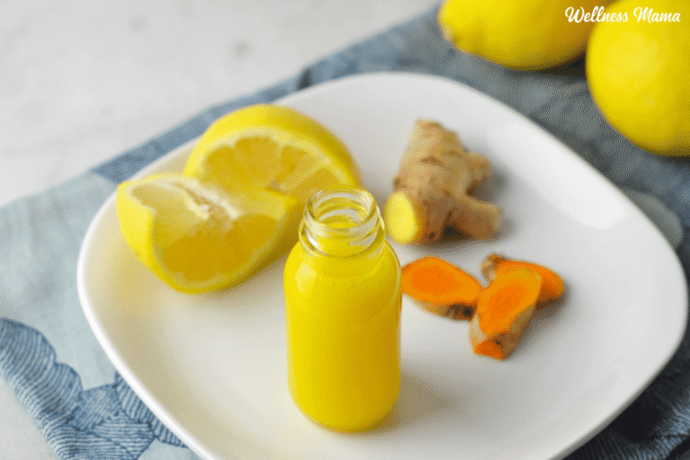 Anti-inflammatory Ginger Turmeric Immunity Shots