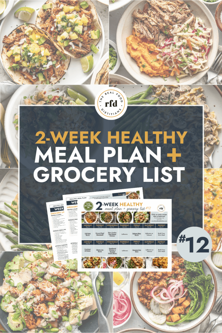 2 Week Healthy Meal Plan #12 With Grocery List