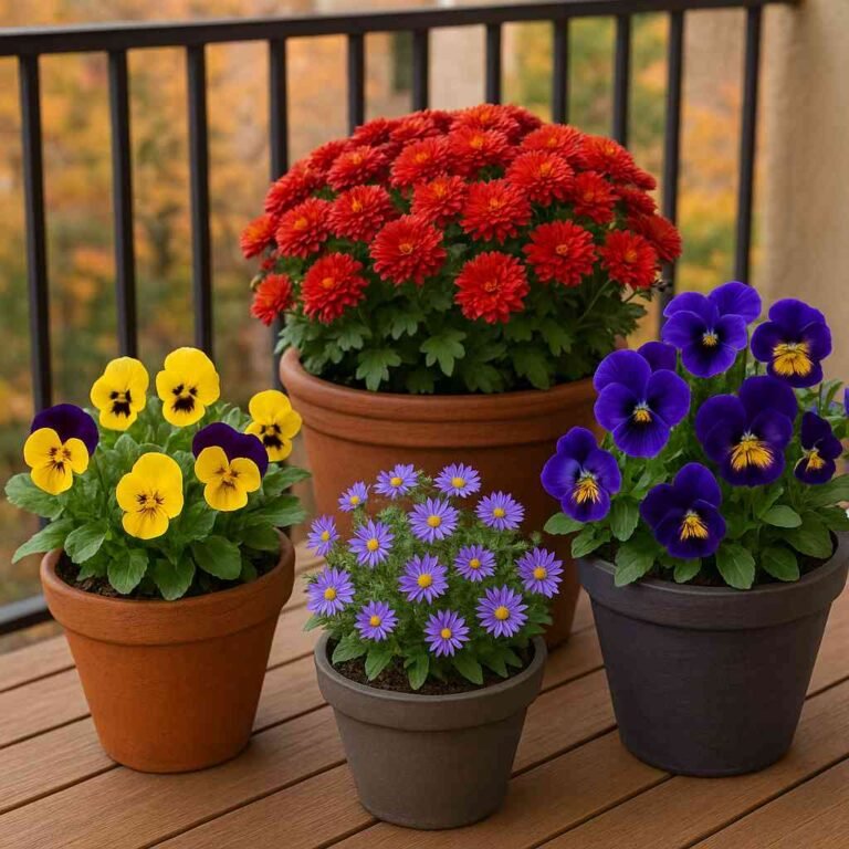 17 Best Fall Flowers for Containers and Pots