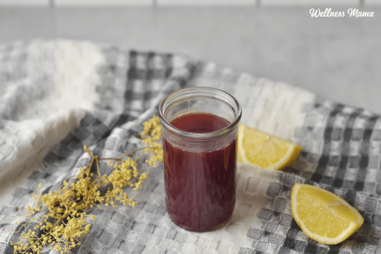 Simple Elderberry Wellness Shots Recipe