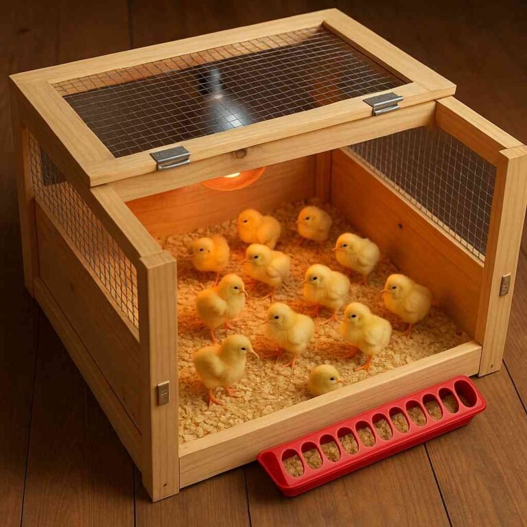 How to Build a Brooder Box for Chicks?