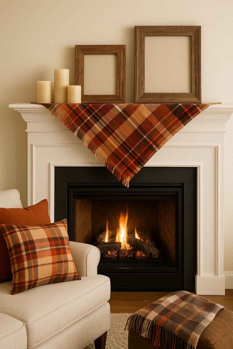 30 Fall Fireplace Mantel Decor Ideas to Warm Up Your Home