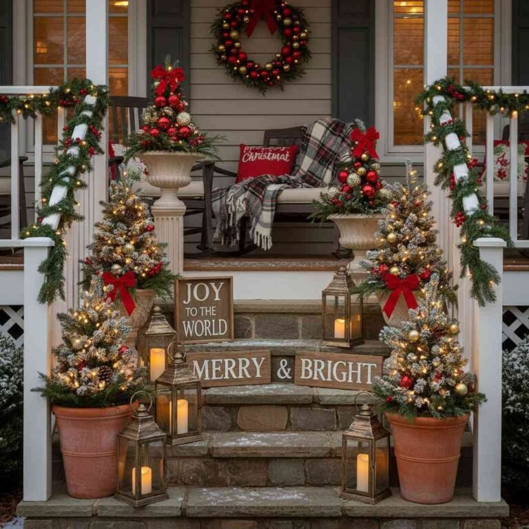 29 Best Christmas Porch Decor Ideas to Beautify Your Home 2025