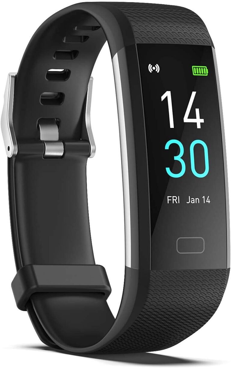 Fitness Tracker with Step/Distance/Calories Counter, Activity Tracker with Heart Rate Monitor, Slim Style Watch IP68 Waterproof, Sleep Monitor Tracker, Pedometer Watch for Women Men