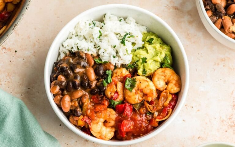 Easy Shrimp Burrito Bowls (Ready in 20 Minutes)