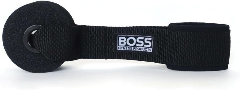 BOSS FITNESS PRODUCTS – Extra Large Heavy Duty Door Anchor – Great for Resistance Bands, Physical Therapy Bands, and Closed Loop Bands