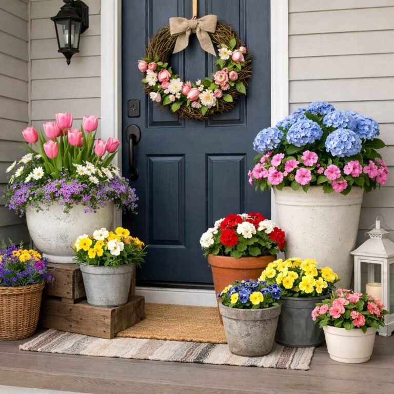 29 Spring Front Porch Decor Ideas