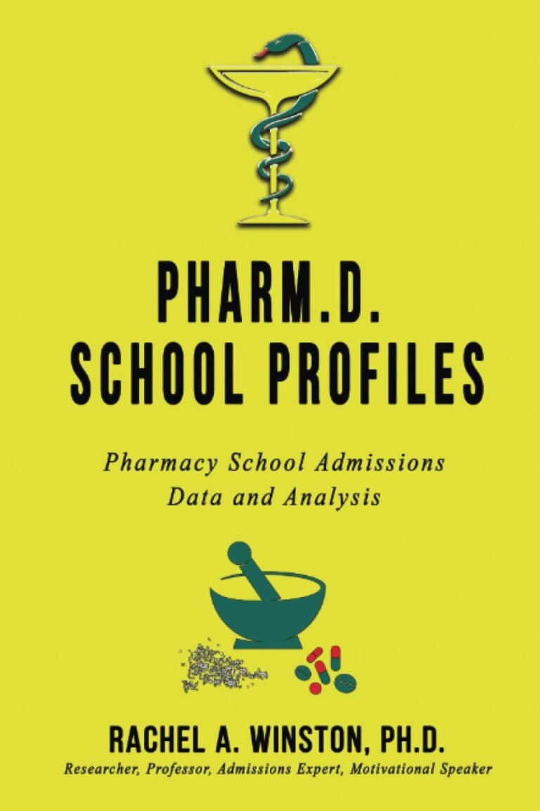 Pharm.D. School Profiles: Pharmacy School Admissions Data and Analysis (Comprehensive Health Care)