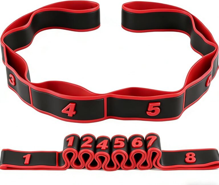 Fitness Resistance Band for Stretching and Yoga 2pcs,Numbered Resistance Bands for Glutes,Number Resistance Band，Women’s Glutes Back Legs Training – for Pilates Dance Home Workouts.