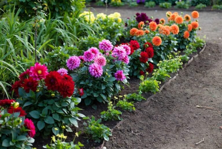 17 Dahlia Garden Ideas to Brighten Your Unused Garden Space
