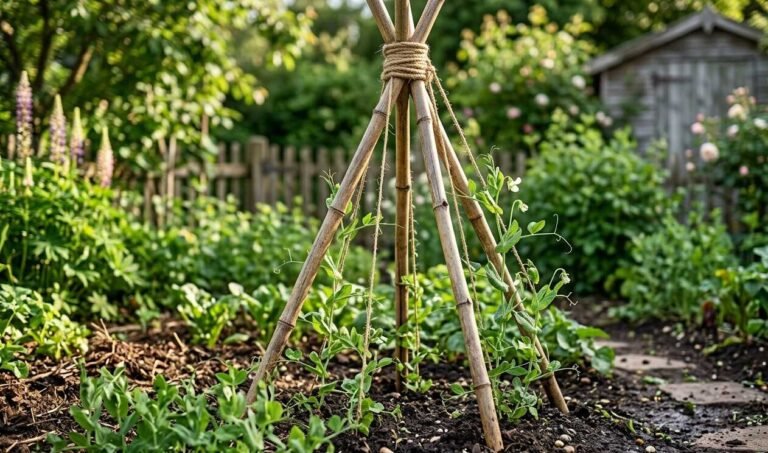 9 DIY Bamboo Trellis Ideas to Make for Vertical Garden
