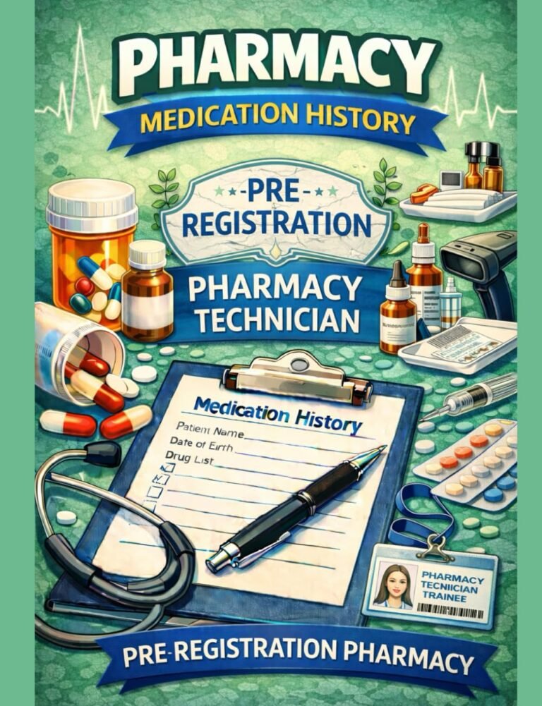 Pharmacy Medication History: Pre-Registration Pharmacy Technician