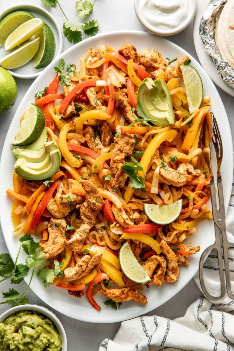 Sheet Pan Chicken Fajitas