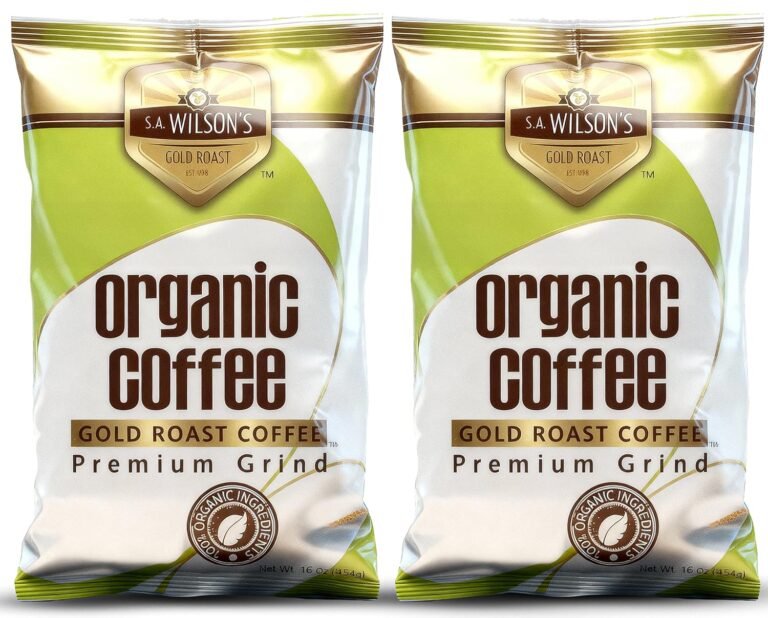 SA Wilson’s Coffee Enema – Organic Enema Coffee – USDA Organic Ground Coffee – High Caffeine & High Palmitic Acid for Liver Detox, Colon Cleanse, Digestion & Energy Support – Enema Detox Support 2-Pack