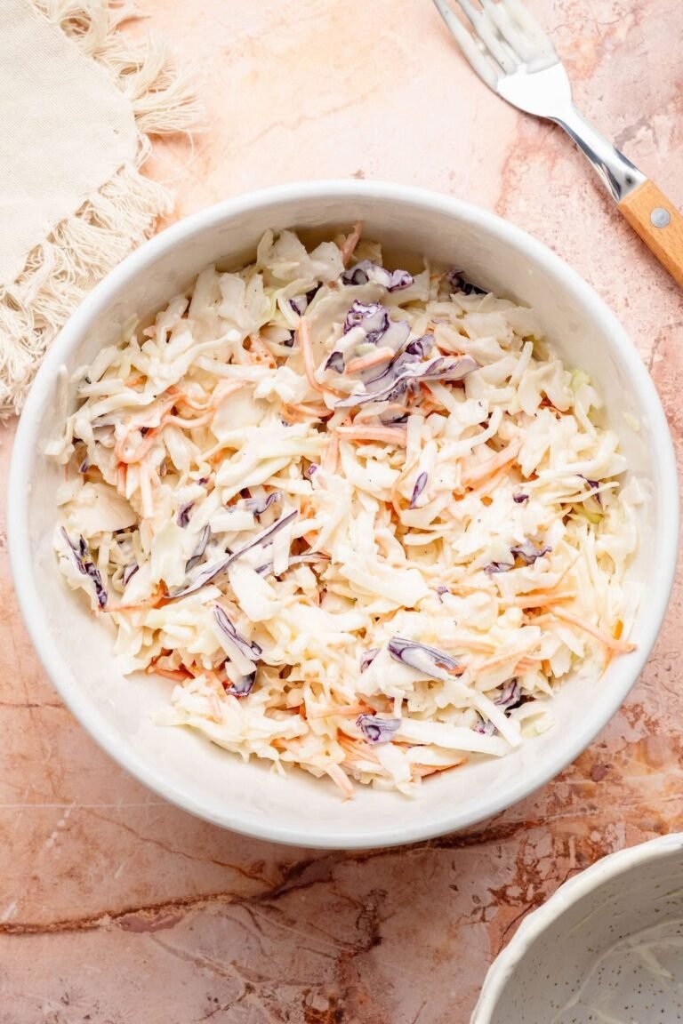 Easy Coleslaw Recipe