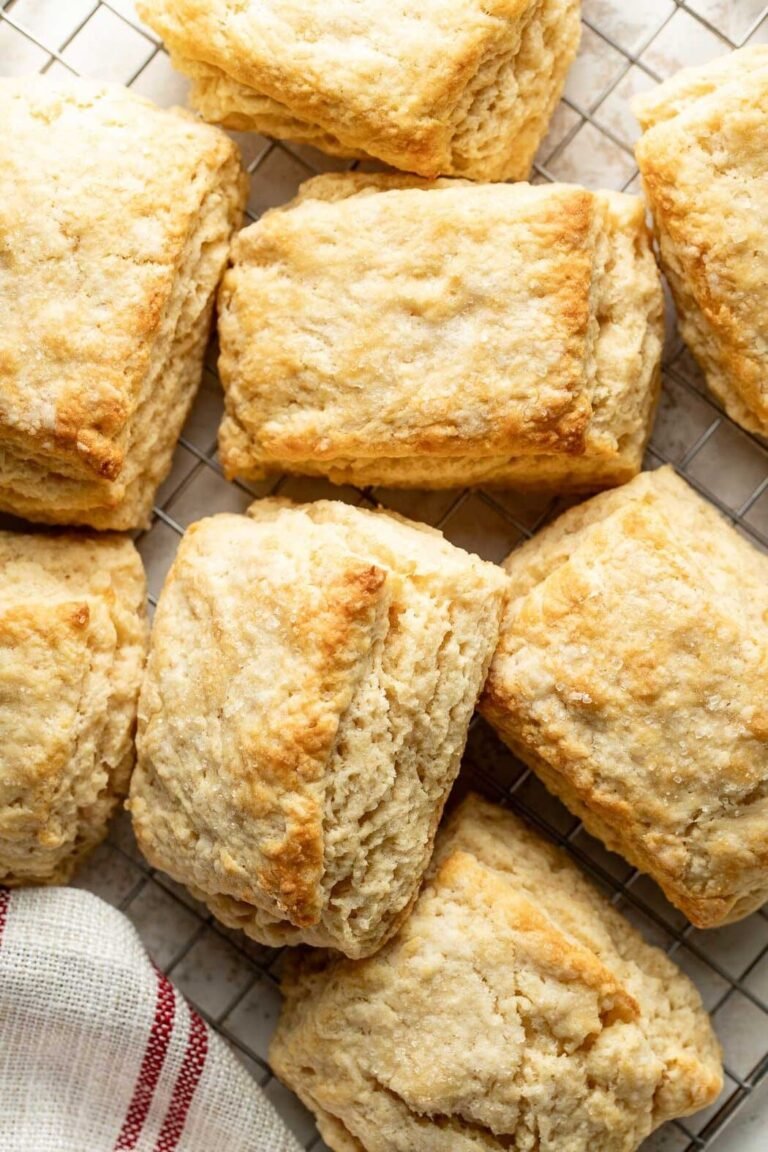 Easy Sweet Cream Biscuits (Shortcake Biscuits)