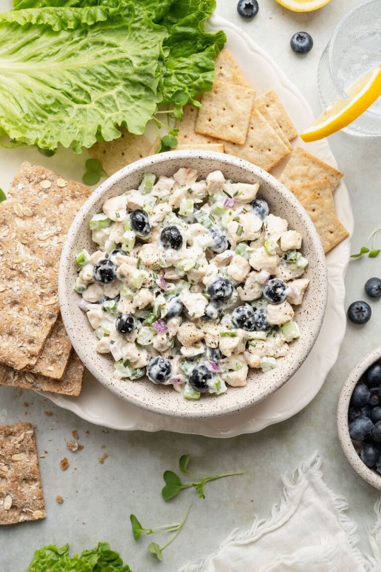 Chicken Salad With Blueberries