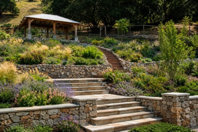 18 Steep Hillside Landscaping Ideas within Budget