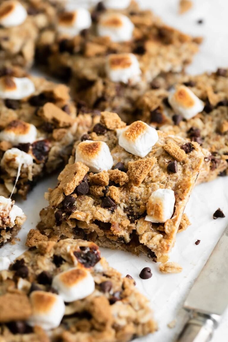 Chewy S’mores Granola Bars